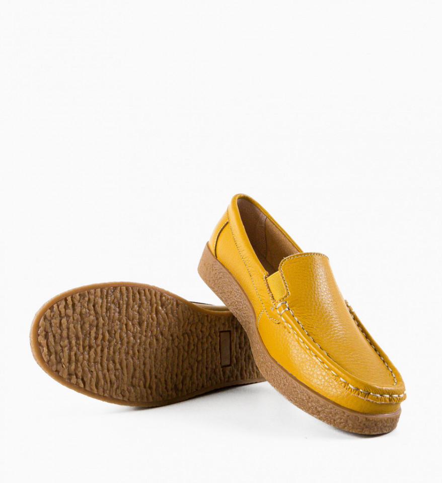 Pantofi Casual Givy Galbeni - Img 3