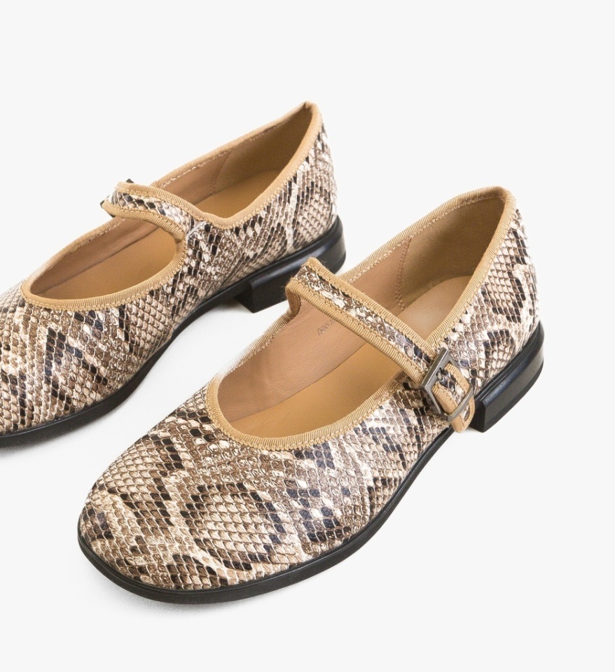 Pantofi Casual Greta Bej 2 - Img 4
