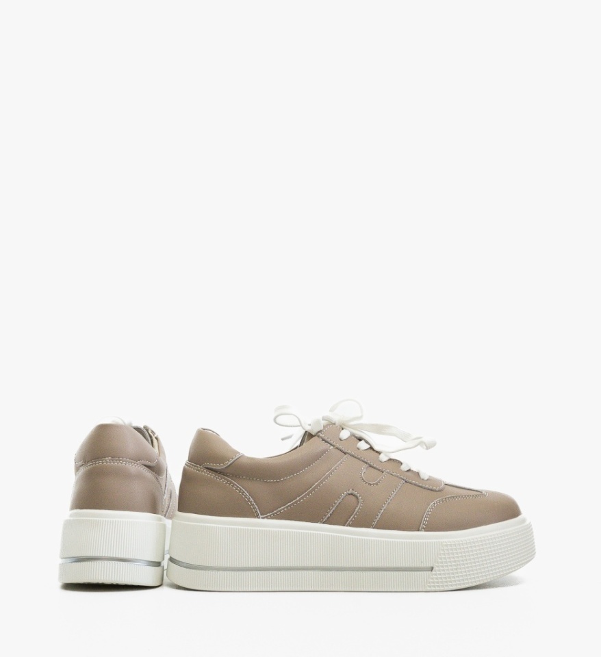Pantofi Casual Hakro Bej 2 - Img 2