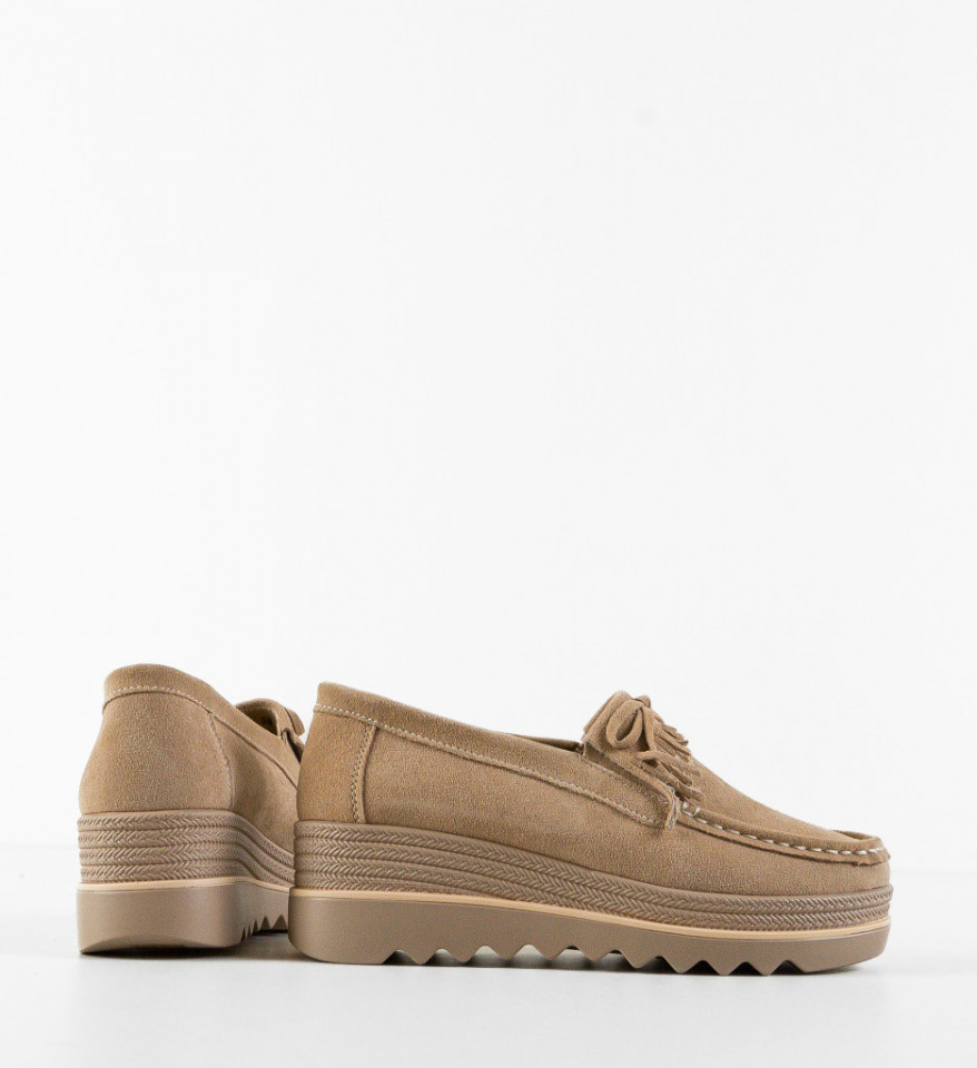 Pantofi Casual Hipok Bej - Img 2
