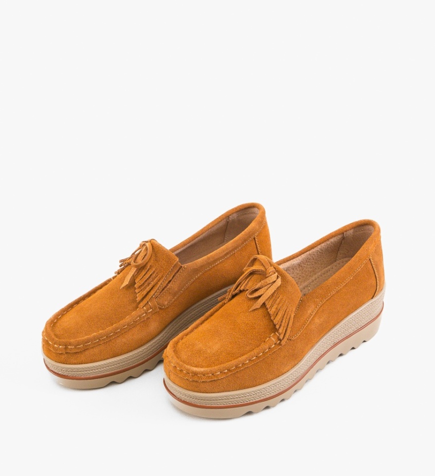 Pantofi Casual Hipok Camel - Img 2