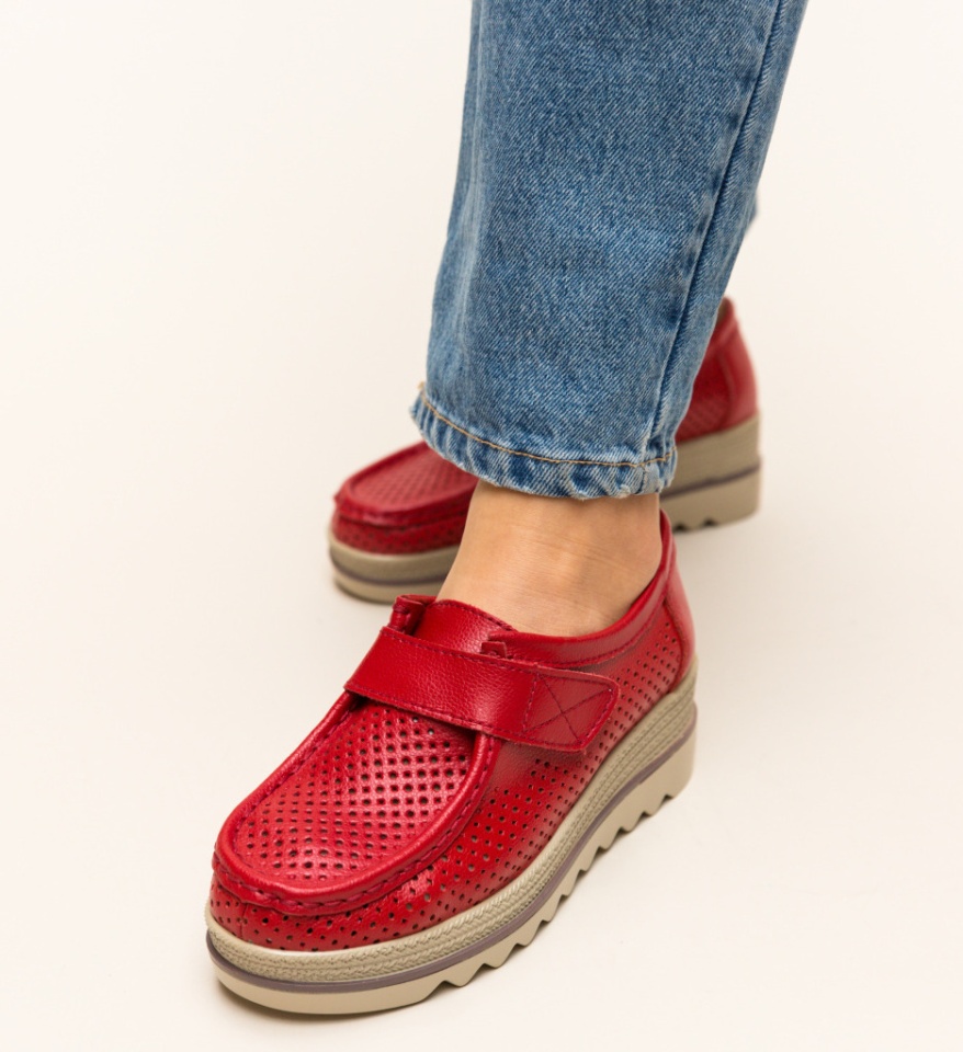 Pantofi Casual Histria Rosii - Img 5