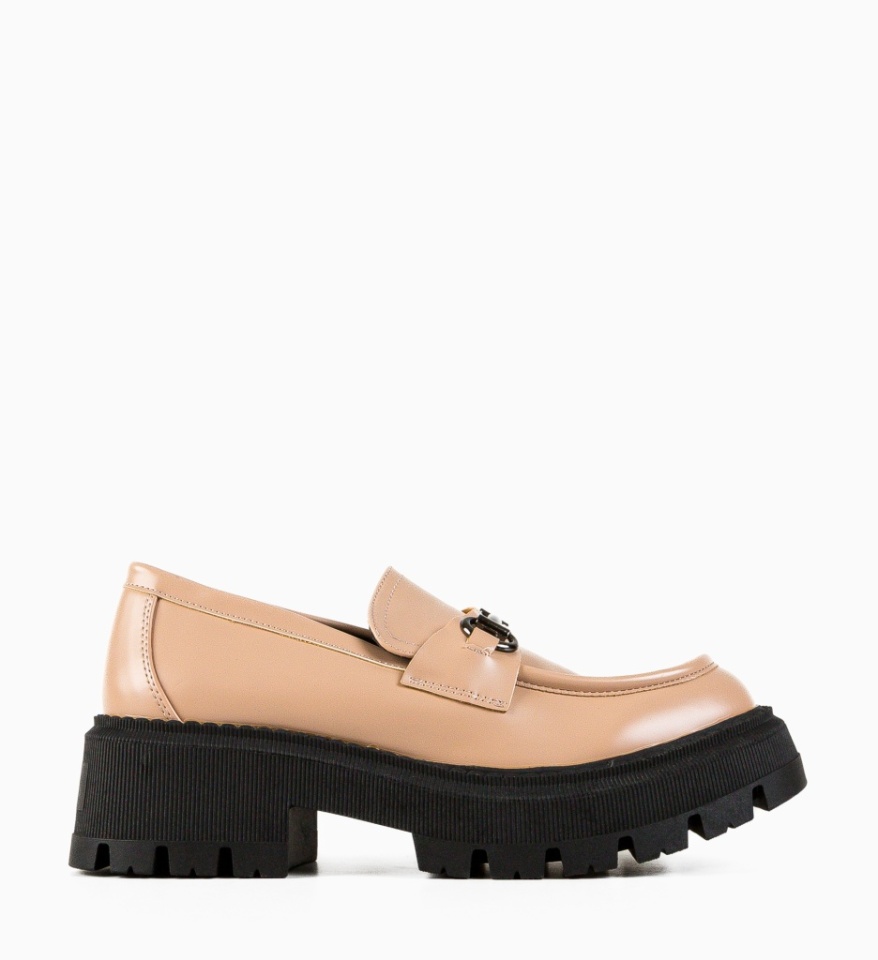 Pantofi Casual Jung Nude - Img 2