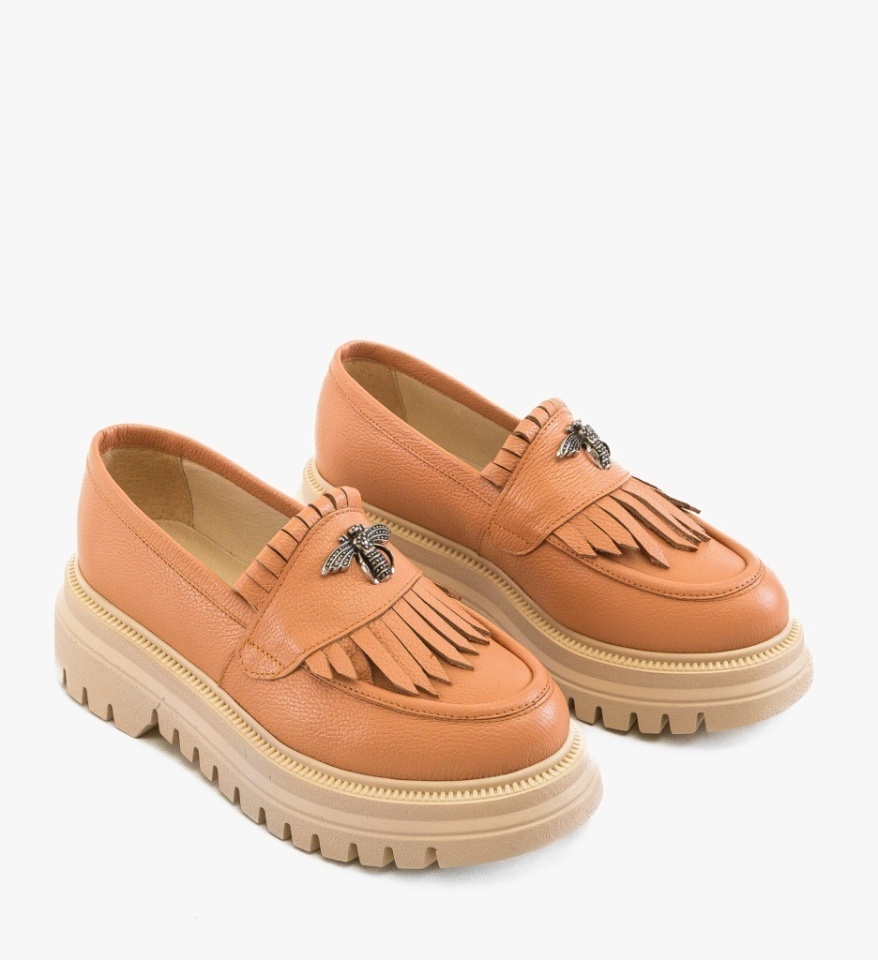 Pantofi Casual Kahun Nude - Img 3