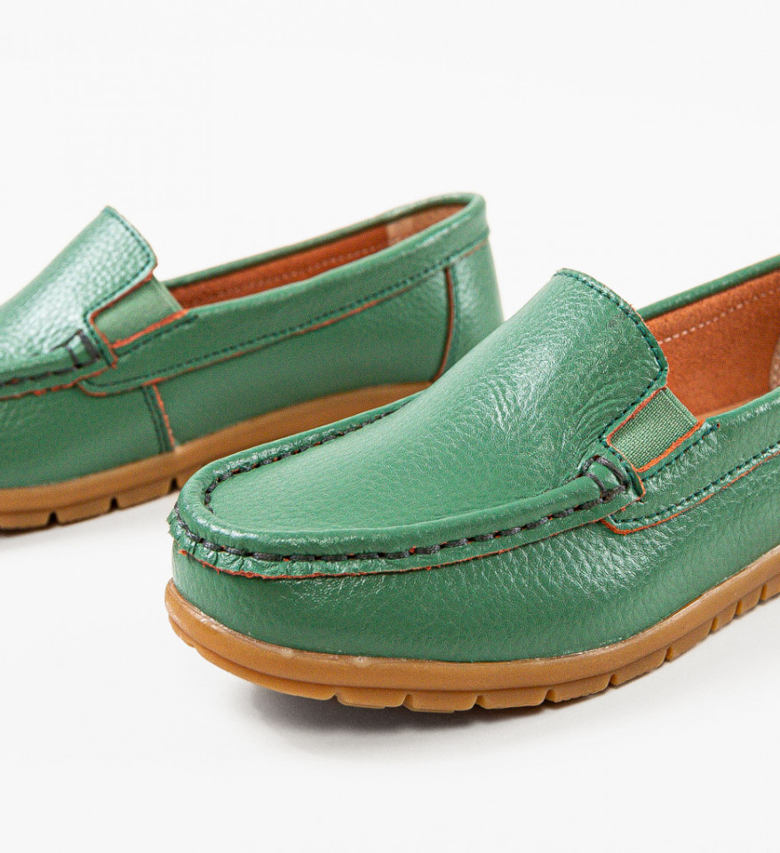 Pantofi Casual Kives Verzi - Img 4
