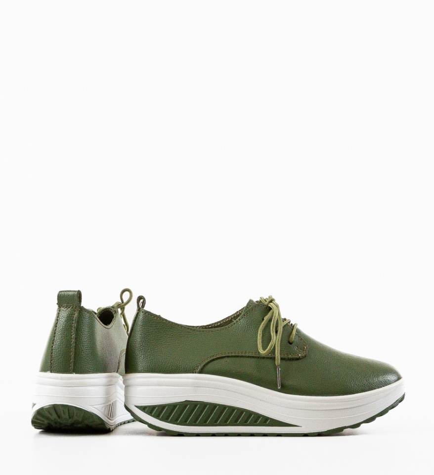 Pantofi Casual Kleak Verzi - Img 2