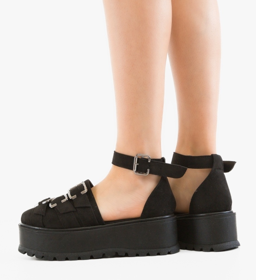 Pantofi Casual Koerel Negri - Img 4