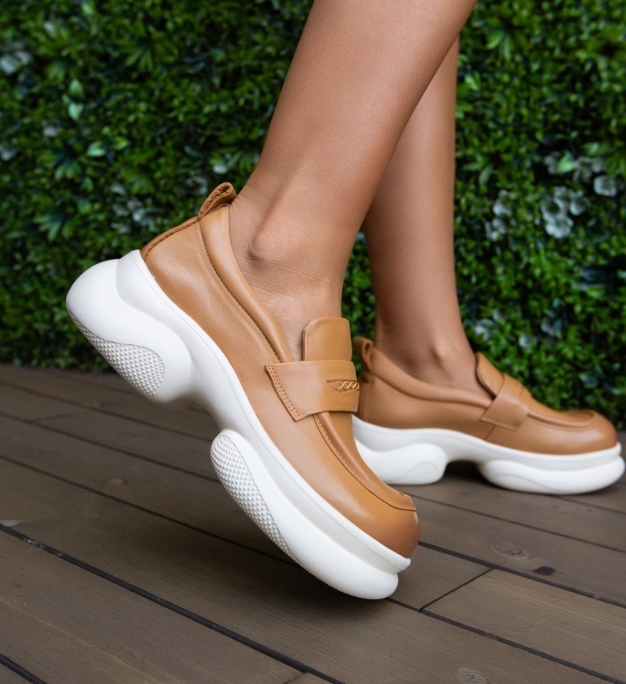 Pantofi Casual Lovre Bej - Img 3