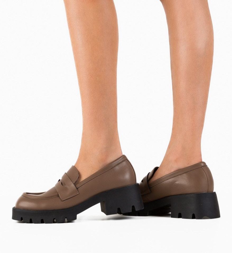 Pantofi Casual Madison Khaki - Img 6