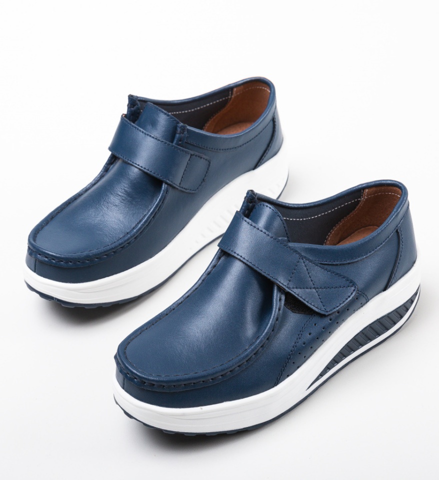 Pantofi Casual Marko Bleu - Img 13
