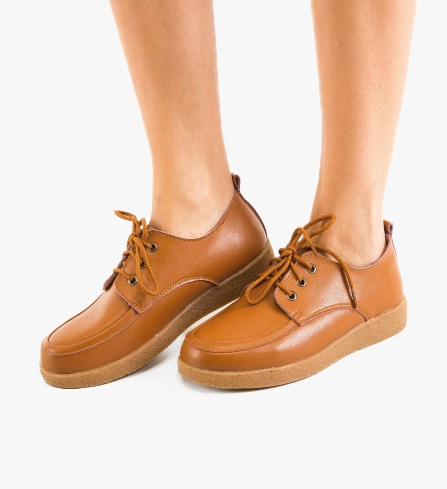 Pantofi Casual Maye Camel - Img 5