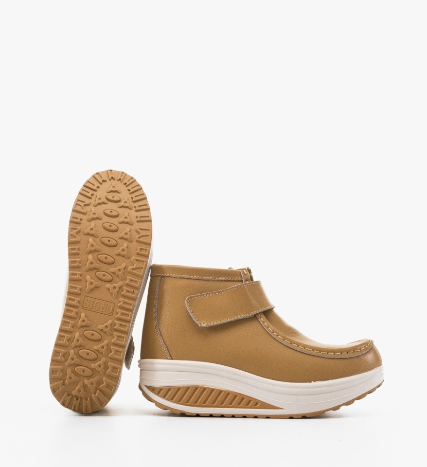 Pantofi Casual Misha Bej - Img 2