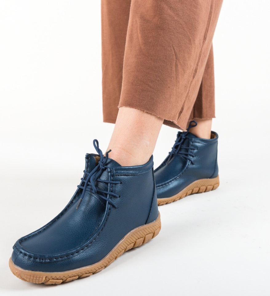 Pantofi Casual Nakita Bleumarin - Img 8