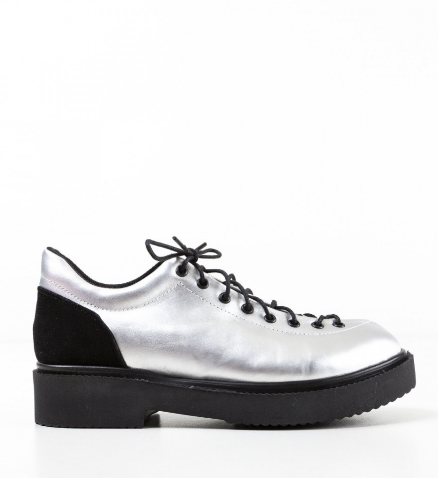 Pantofi Casual Neave Gri 3 - Img 4