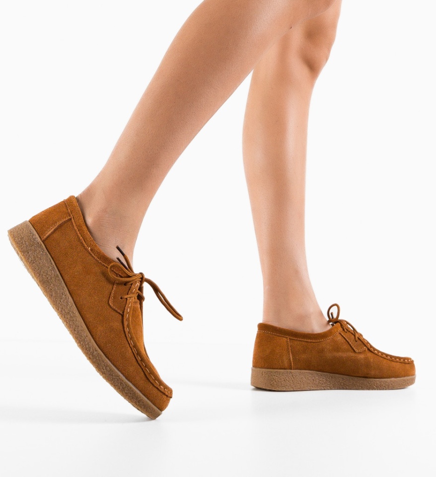 Pantofi Casual Neca Camel 2 - Img 7