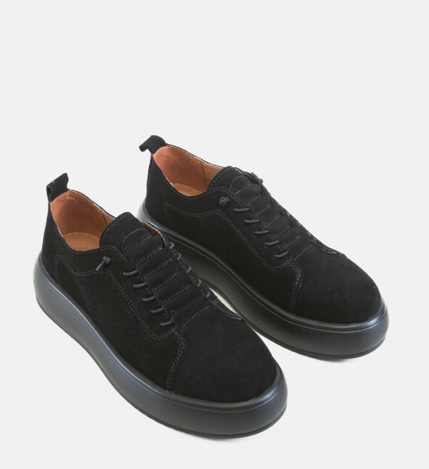 Pantofi Casual Neyn Negri - Img 3