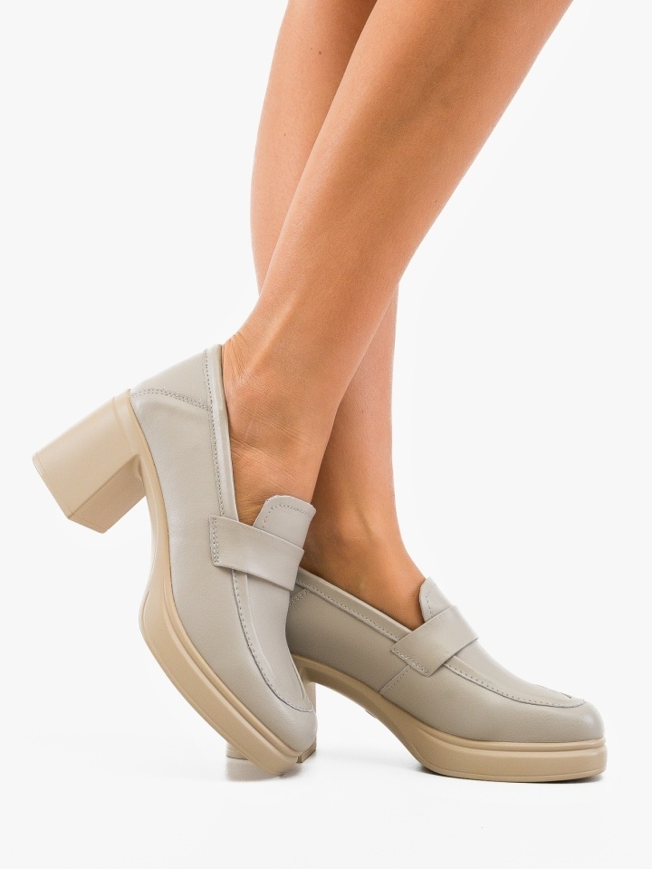 Pantofi Casual Ninku Gri - Img 6