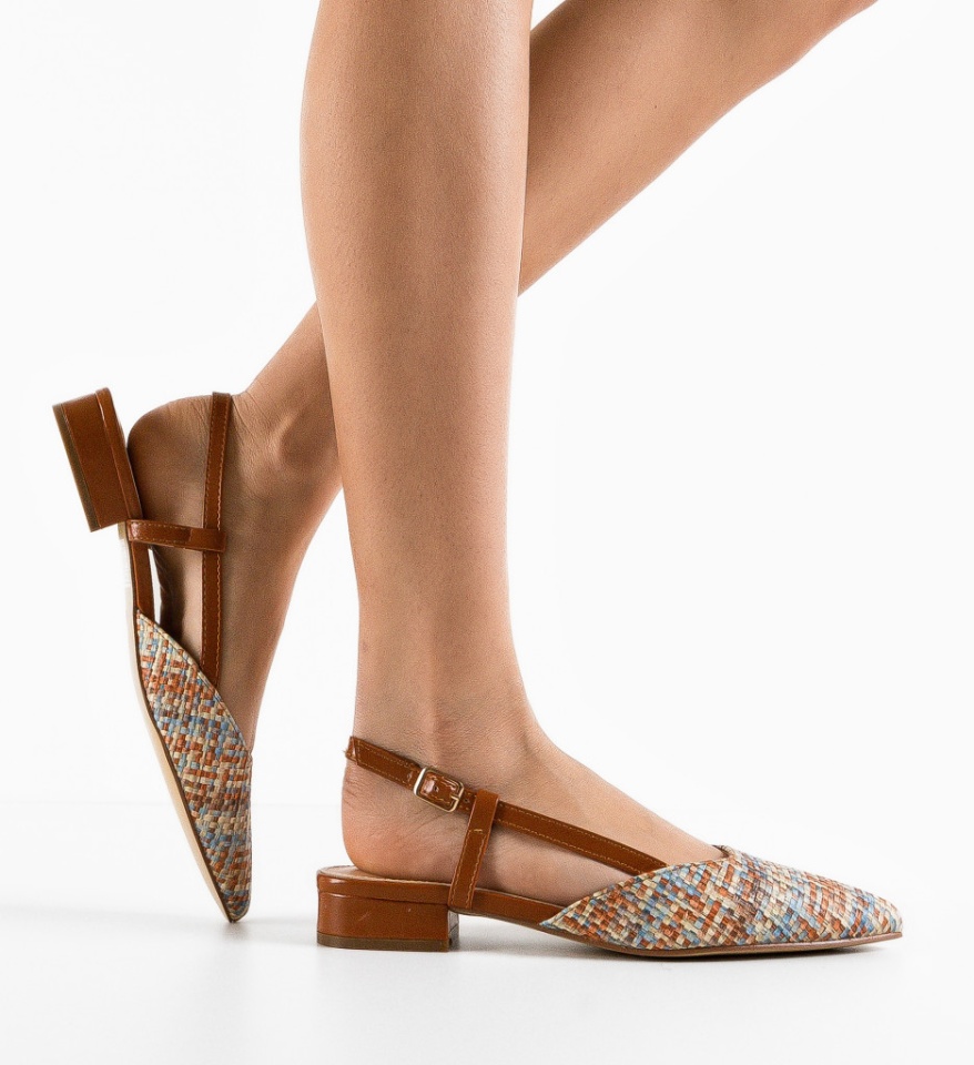 Pantofi Casual Nireh Camel - Img 6