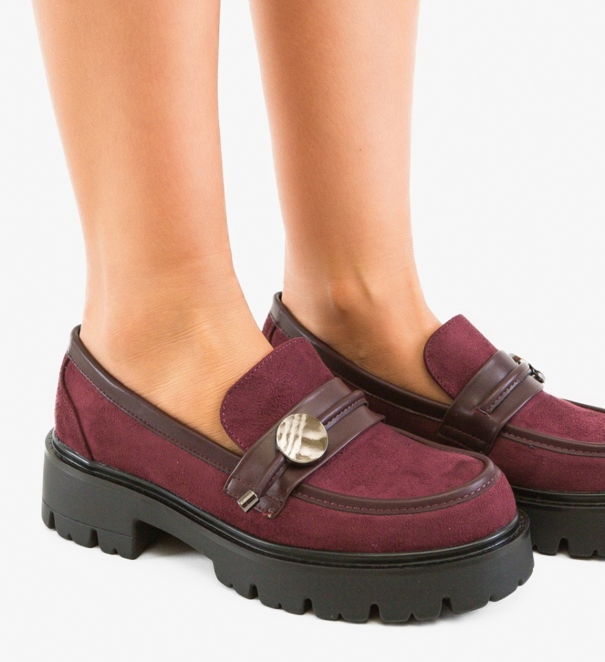 Pantofi Casual Nuritona Grena - Img 6
