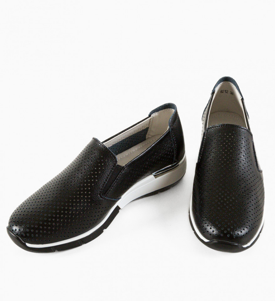 Pantofi Casual Pufine Negri - Img 3