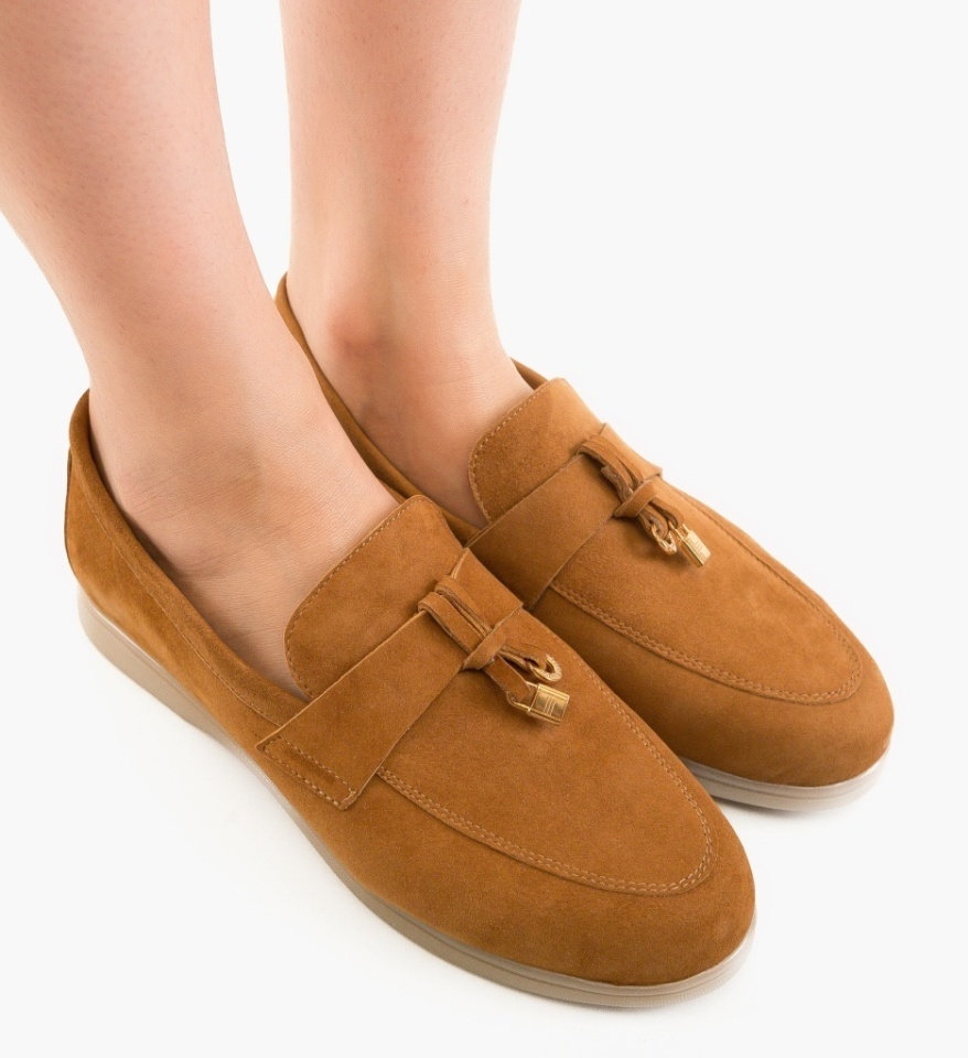 Pantofi Casual Pyana Camel - Img 5