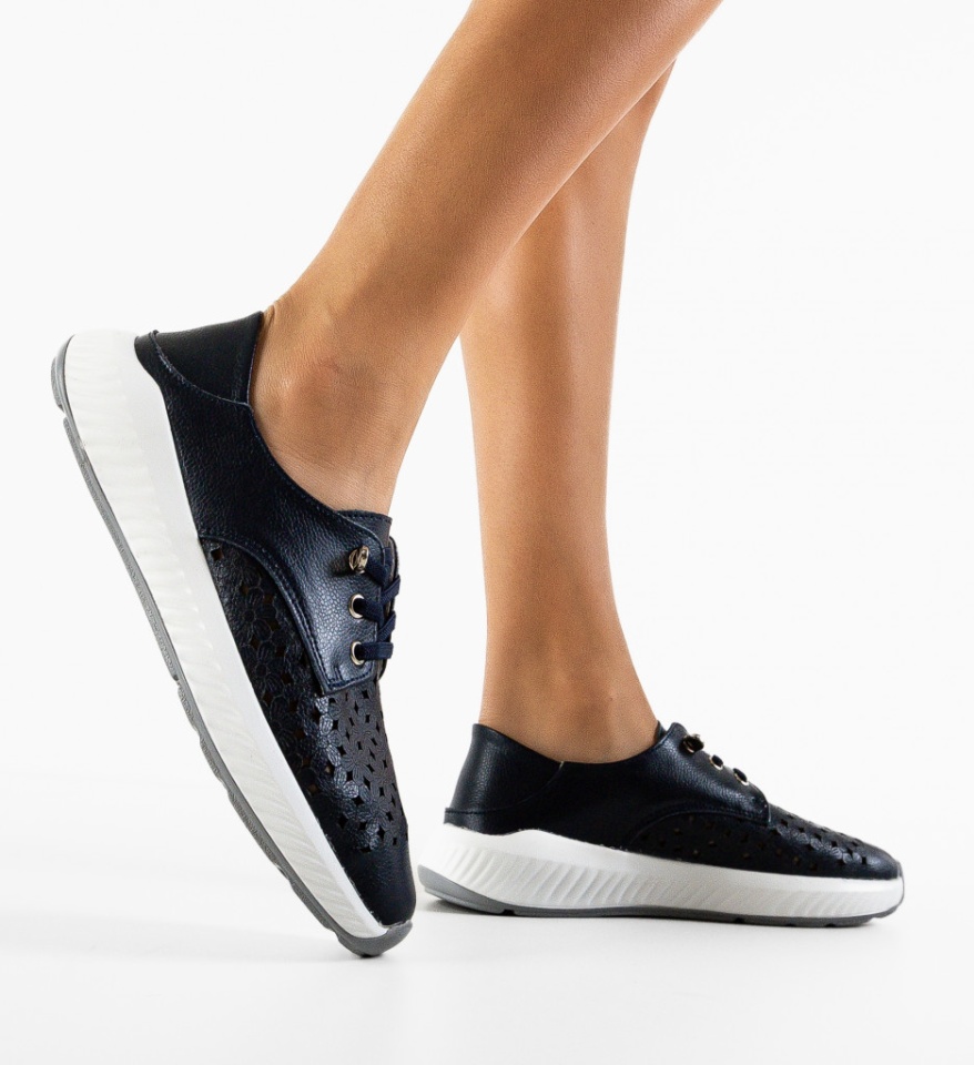Pantofi Casual Radian Bleumarin - Img 4