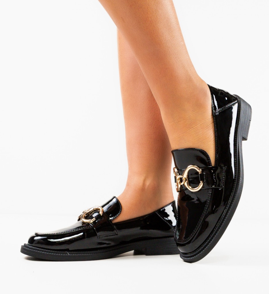 Pantofi Casual Range Negri - Img 6