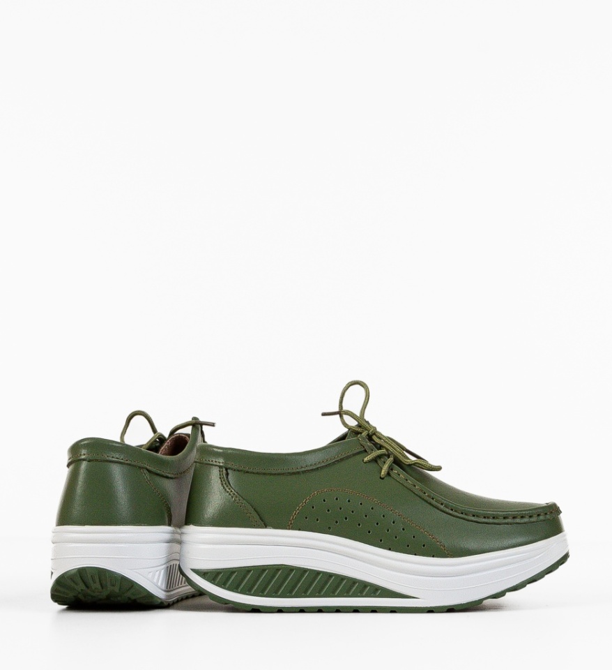 Pantofi Casual Roly Verzi - Img 2