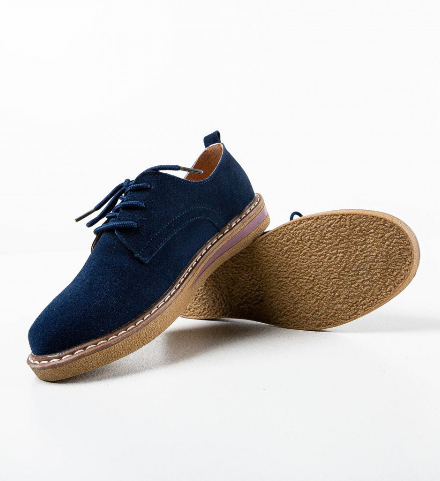 Pantofi Casual Romena Bleumarin - Img 4