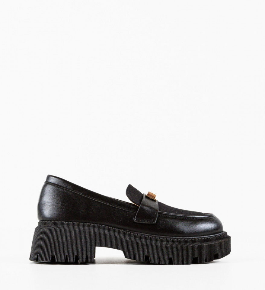 Pantofi Casual Salma Negri - Img 1