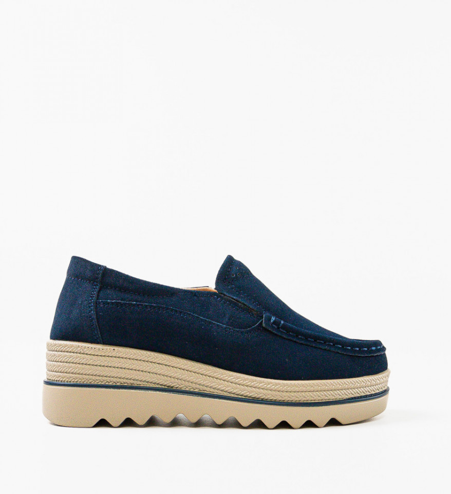Pantofi Casual Smirno Bleumarin - Img 1