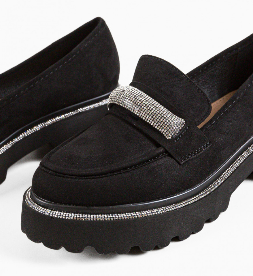Pantofi Casual Smith Negri - Img 3