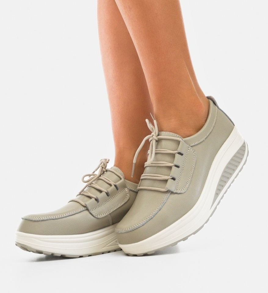 Pantofi Casual Terprin Gri - Img 5