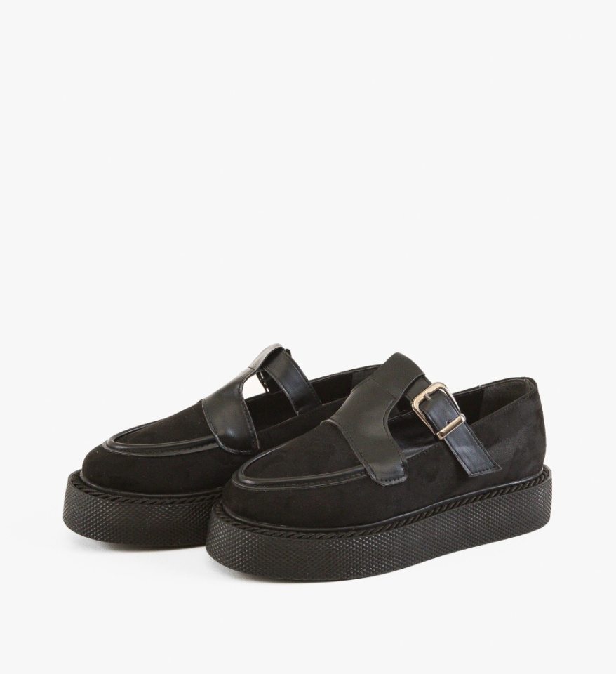 Pantofi Casual Teylar Negri 2 - Img 3
