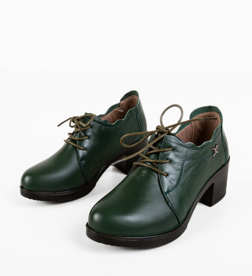 Pantofi Casual Tyborc Verzi - Img 3