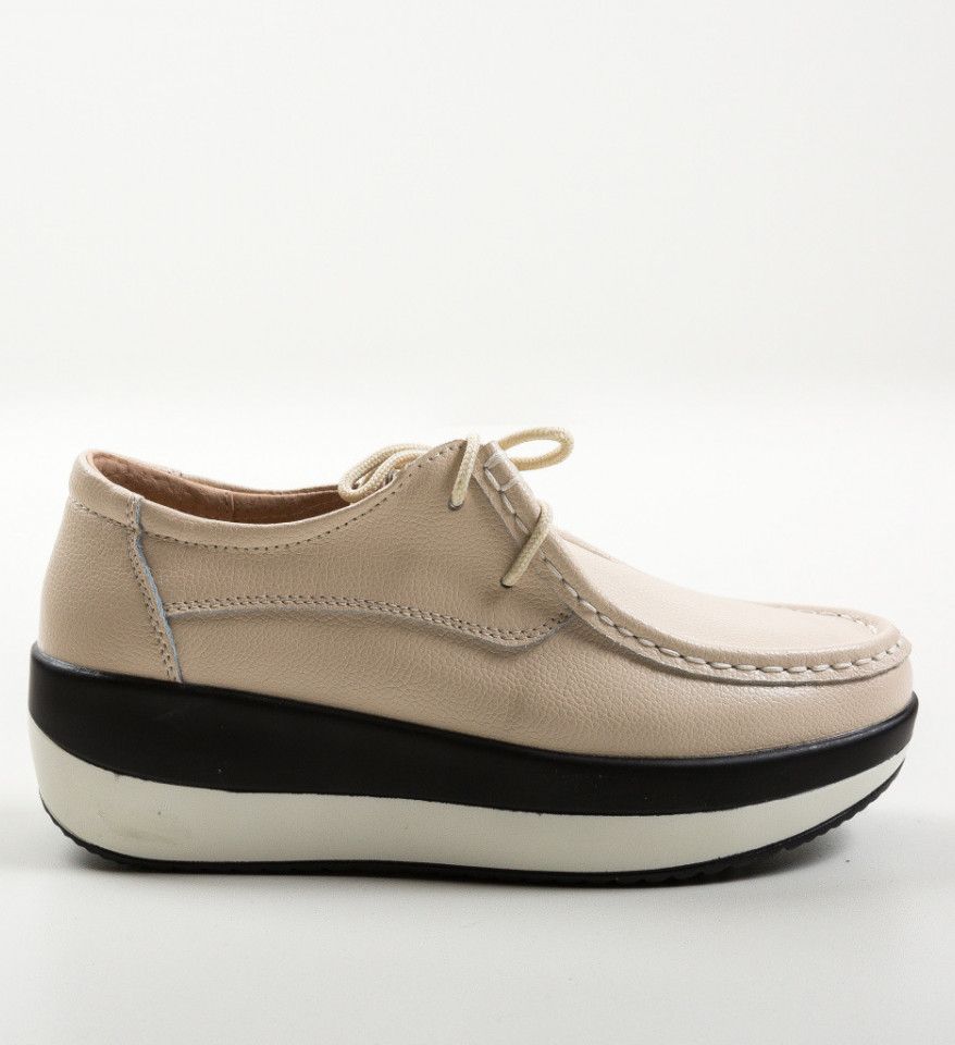 Pantofi Casual Vlasta Bej