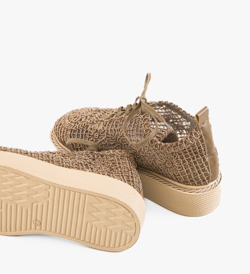 Pantofi Casual Ystory Khaki 3 - Img 2