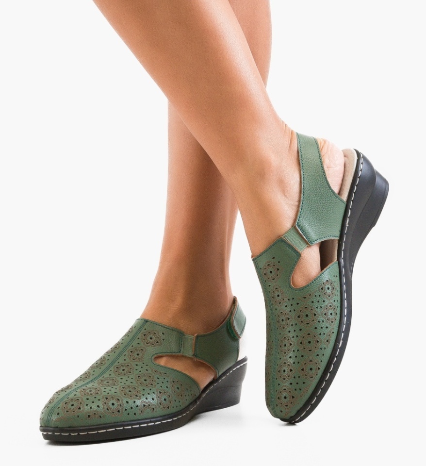 Pantofi Casual Yuhhu Verzi - Img 5