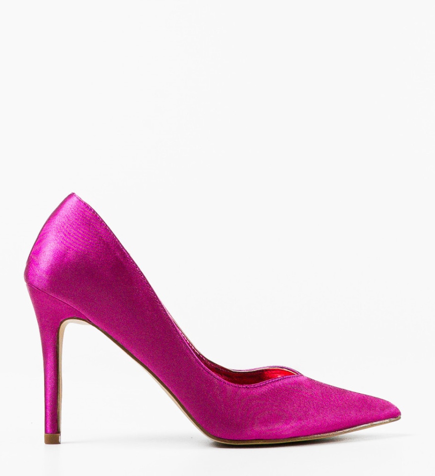 Pantofi cu toc Blada Fuchsia - Img 10