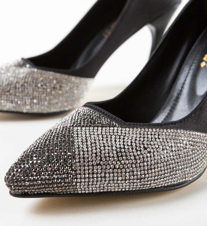 Pantofi cu toc Lerek Negri - Img 12