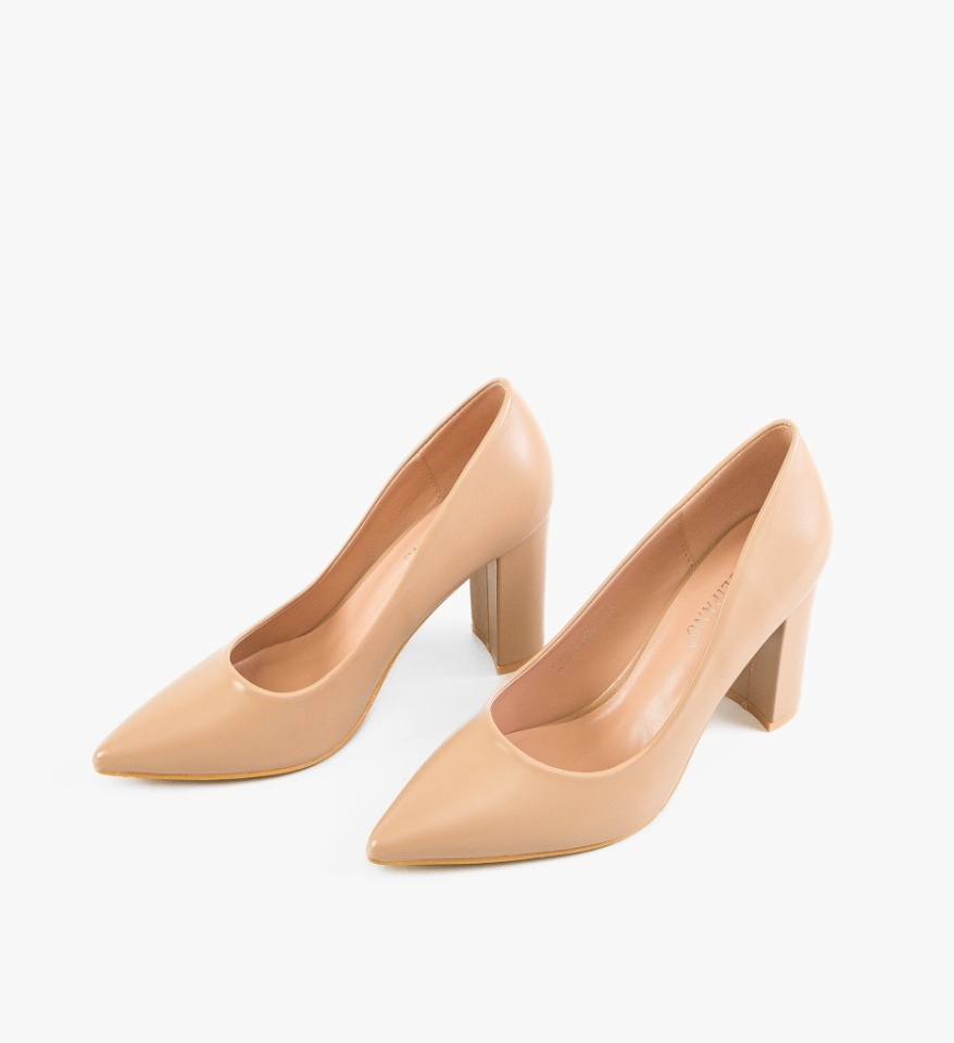 Pantofi dama Athena Nude - Img 3