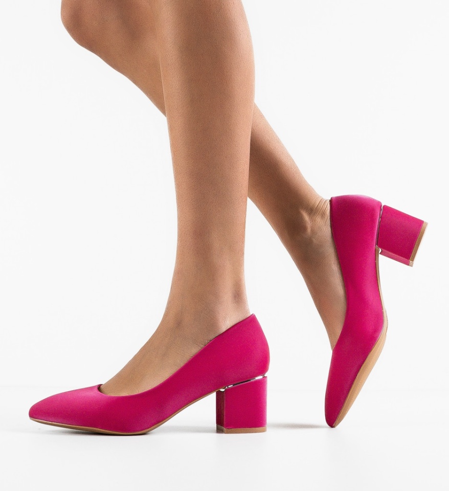 Pantofi dama Berry Fuchsia - Img 5