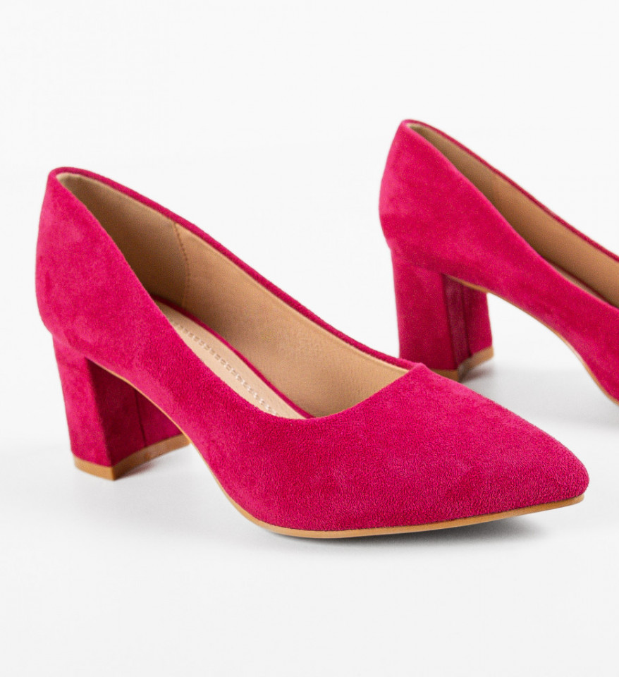Pantofi dama Brook Fuchsia - Img 4