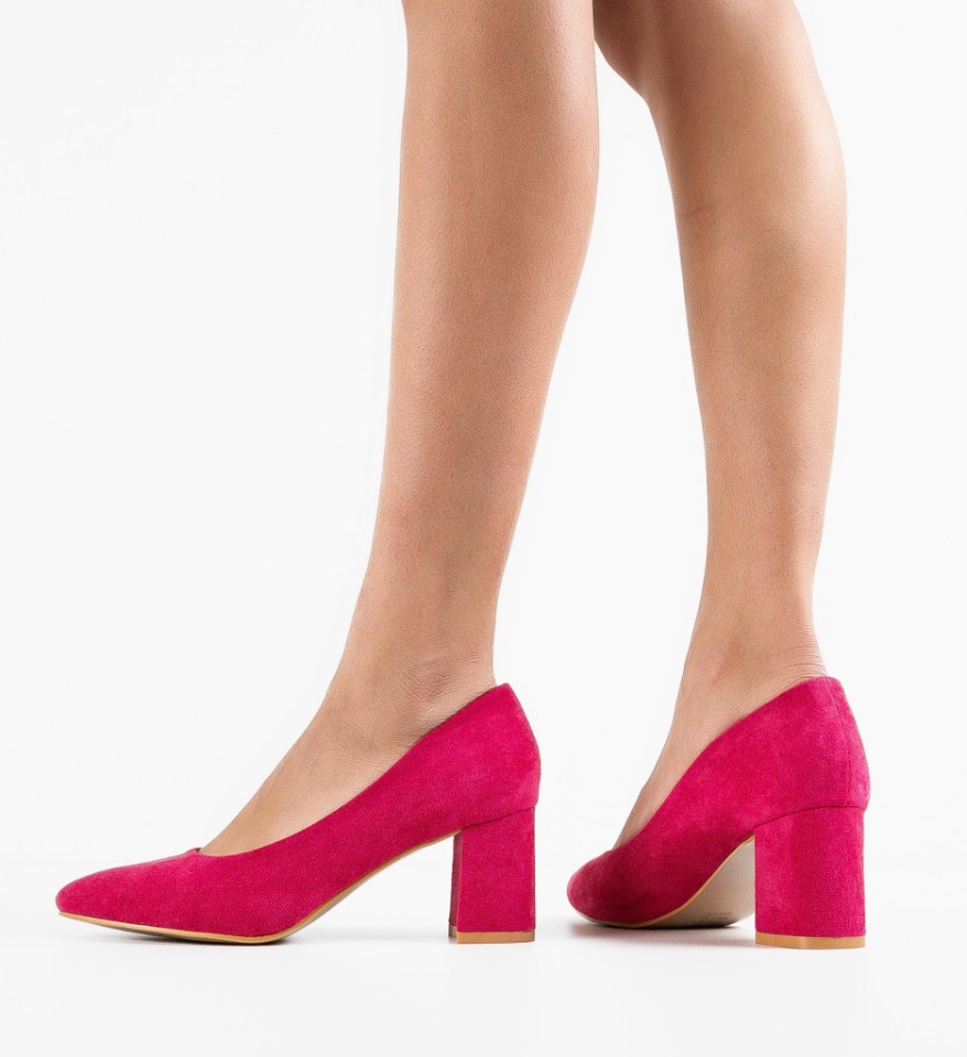 Pantofi dama Brook Fuchsia - Img 6