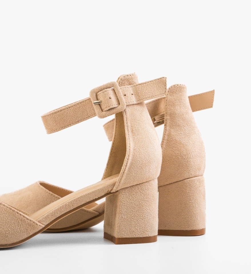 Pantofi dama Cain Bej - Img 2