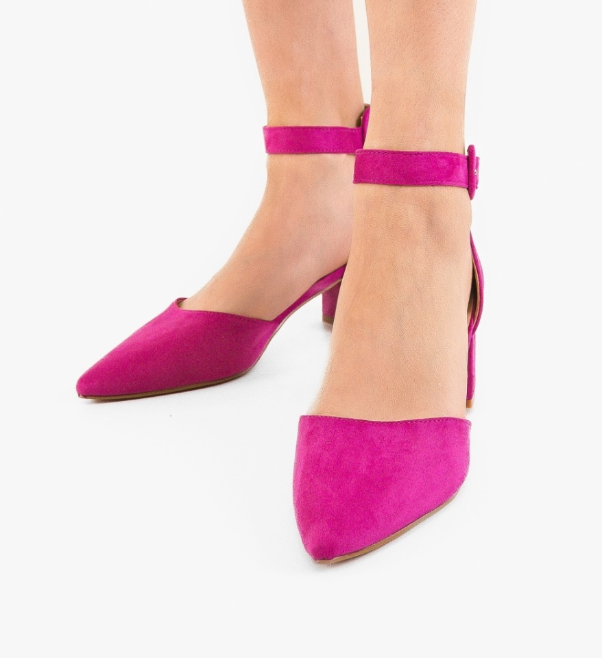 Pantofi dama Cain Fuchsia - Img 4