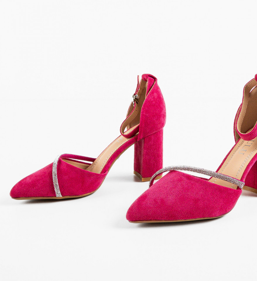 Pantofi dama Dem Fuchsia - Img 2