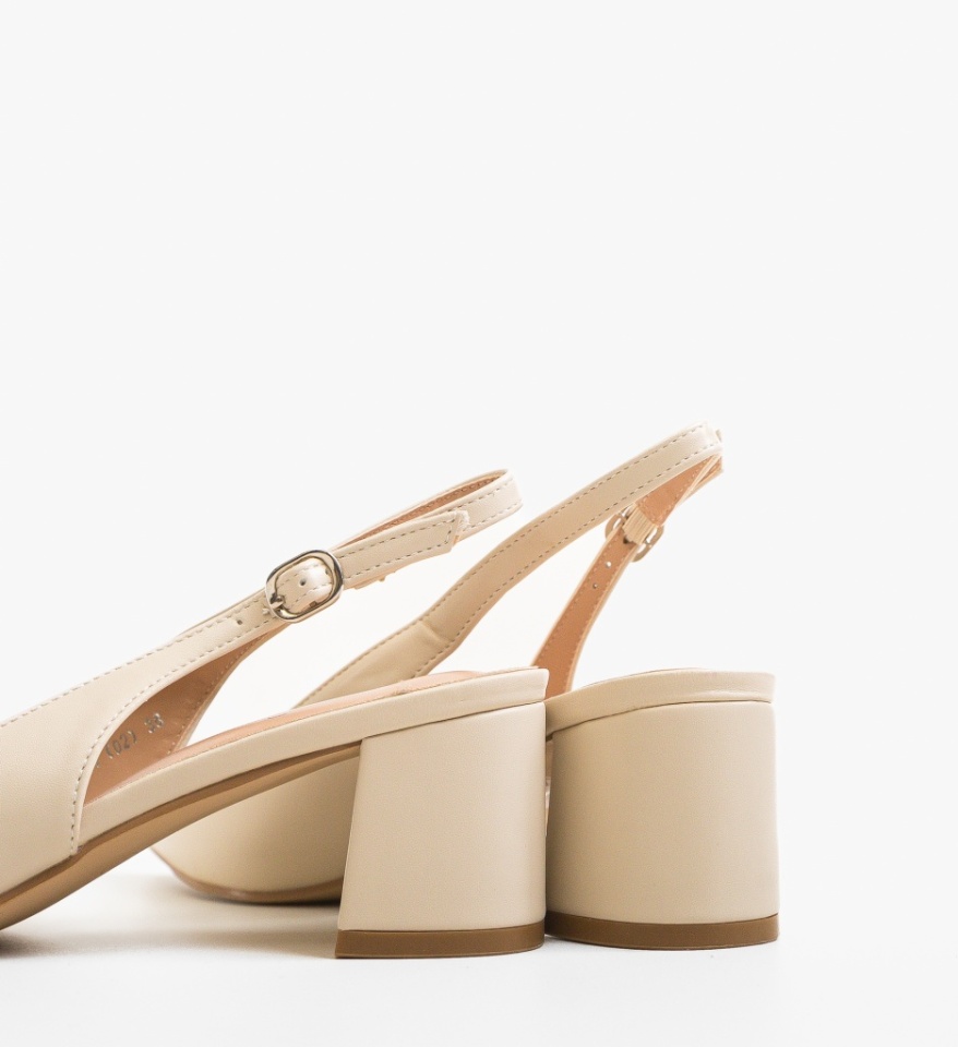 Pantofi dama Ellery Bej - Img 2