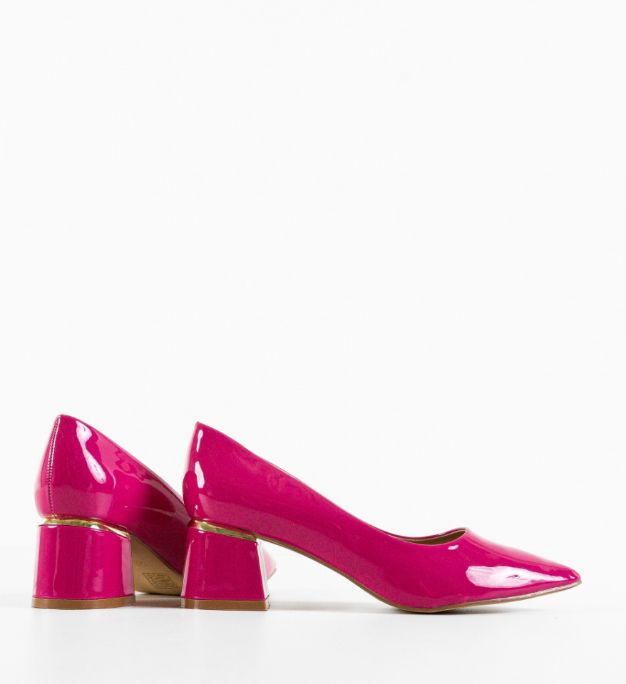 Pantofi dama Fedlimi Fuchsia - Img 2