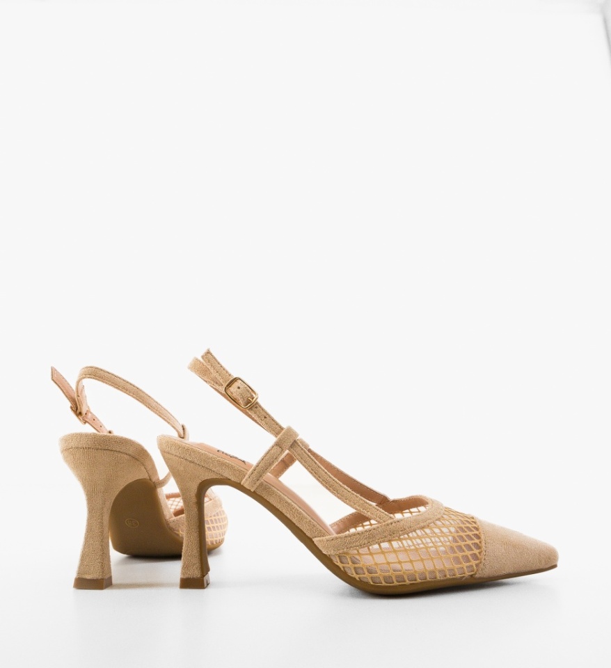 Pantofi dama Felix Khaki - Img 3